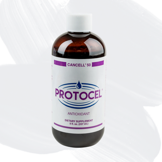 Available in 8oz or 16oz, Protocel 50 (Cancell)