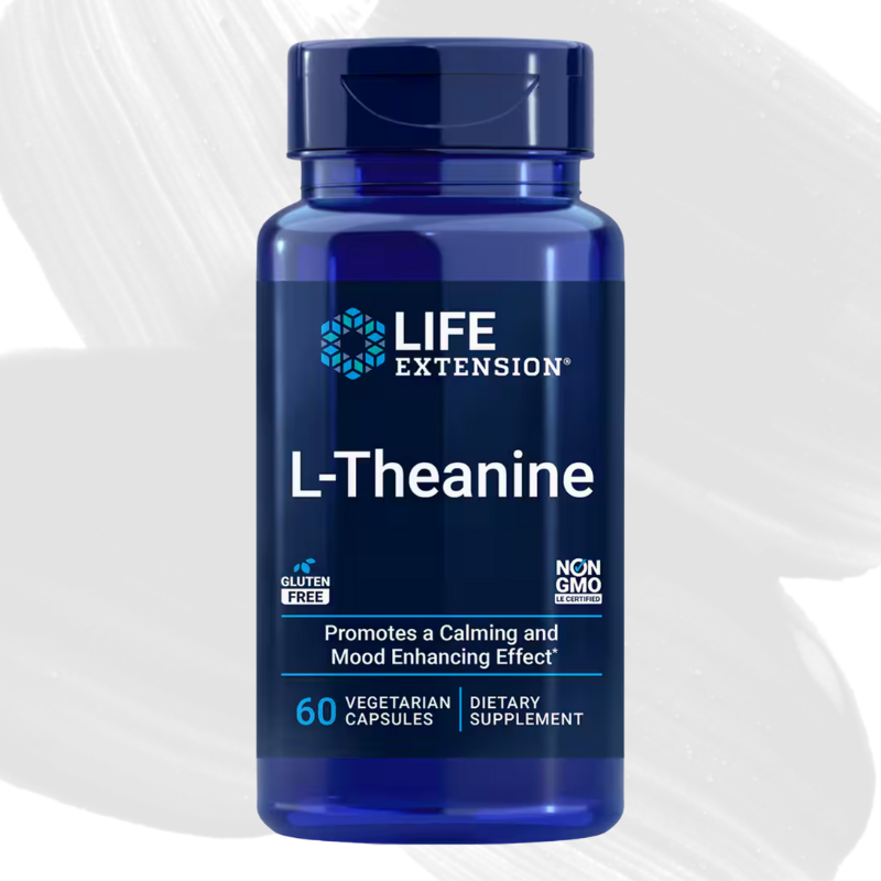 L-Theanine 200mg, 60 capsules